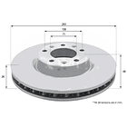 Disco Freno COMLINE ADC2727V 1