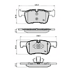 Pastillas Freno COMLINE CBP02130 2