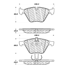 Pastillas Freno BMW X1 35i xDrive 2010-2015 Delantero 3