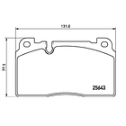 Pastillas Freno Audi A7 Quattro / A7 2010-2017 Delantero 7