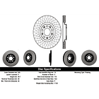 Disco Freno Jeep Renegade 2015-2023 Delantero 3