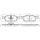 Pastillas Freno Jaguar F-Type 2014-2023 Delantero 3