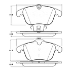 Pastillas Freno PQPRO 500.12410 2
