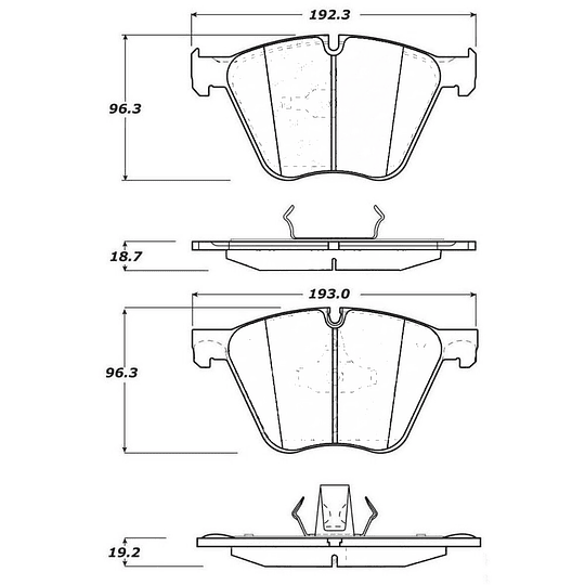 Pastillas Freno POWERSTOP 17-1443