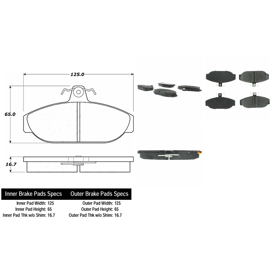Pastillas Freno PQPRO 500.05650 2
