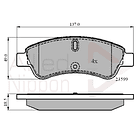Pastillas Freno ALLIED NIPPON ADB01033 1