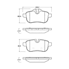 Pastillas Freno BMW Z4 sDrive18i 2009-2016 Trasero 4