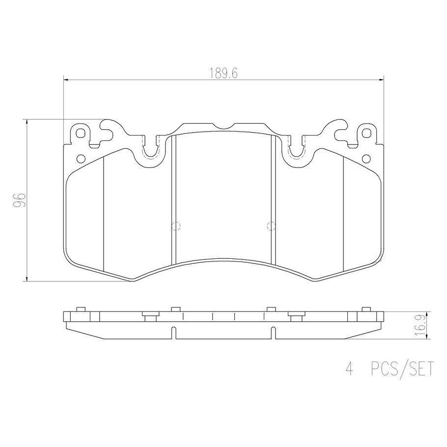 Pastillas Freno COMLINE CBP02211 1