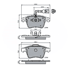 Pastillas Freno MOTAQUIP LVXL1170 2