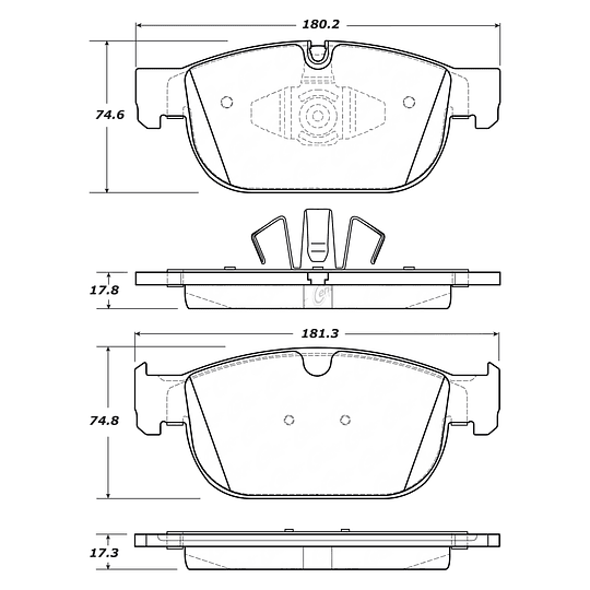 Pastillas Freno ALLIED NIPPON ADB02399