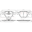 Pastillas Freno BMW 530i 2003-2010 Delantero 4
