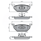 Pastillas Freno Volkswagen Voyage 2009-2023 Delantero 4