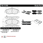 Pastillas Freno POSIQUIET 105.15780 1