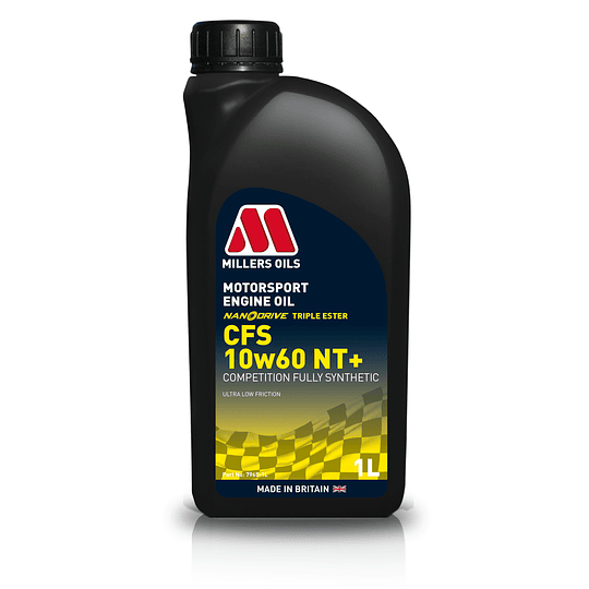 Aceite Motor MILLER´S Motorsport CFS 10w60 NT+. Formato 1L