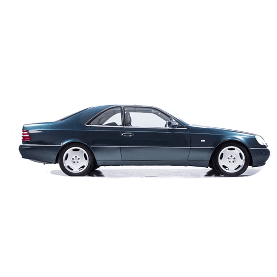 Pastillas Freno Mercedes Benz CL500 1991-1998 Trasero