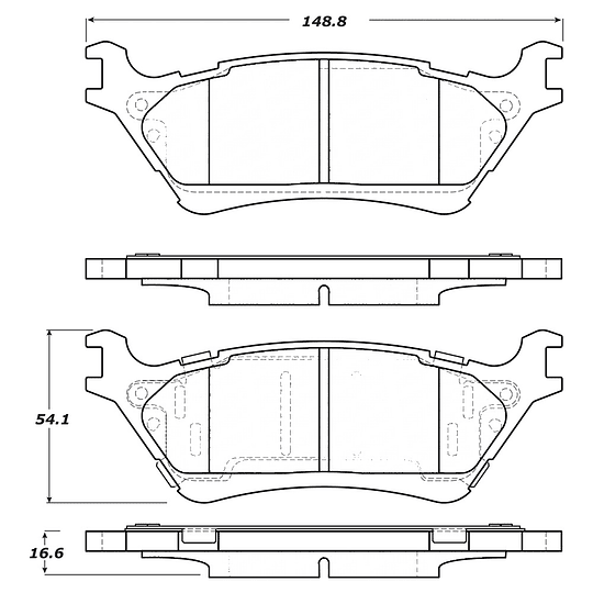 Pastillas Freno POWERSTOP 17-1602