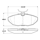 Pastillas Freno PQPRO 500.09340 1