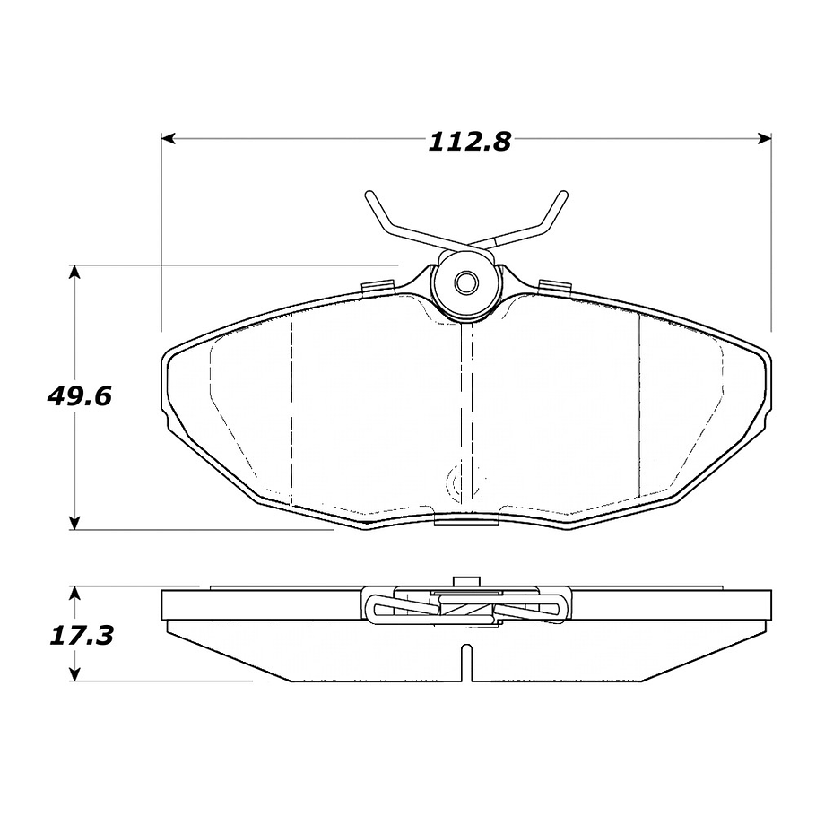 Pastillas Freno PQPRO 500.09340 2