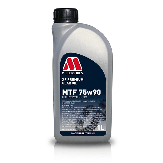 ATF MILLER´S XF Premium MTF 75w90. Formato 1L