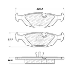 Pastillas Freno BMW 324td 1982-1994 Trasero 4