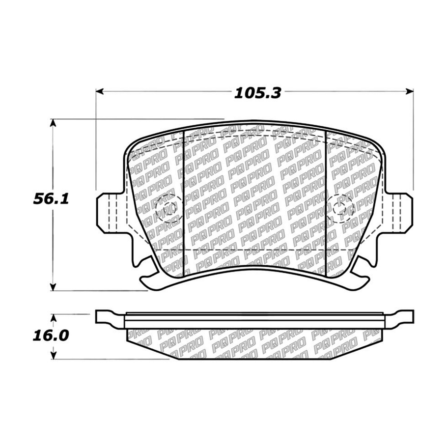 Pastillas Freno Audi RS TT Quattro 2009-2014 Trasero 4