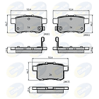 Pastillas Freno COMLINE CBP31711 4
