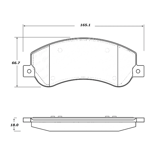 Pastillas Freno MOTAQUIP LVXL1318