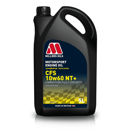 Aceite Motor MILLER´S Motorsport CFS 10w60 NT+ Formato 5L