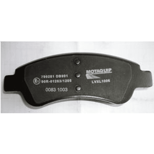 Pastillas Freno MOTAQUIP LVXL1006