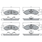 Pastillas Freno COMLINE CBP0845 1