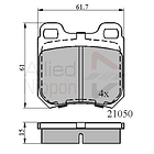 Pastillas Freno ALLIED NIPPON ADB0741 1