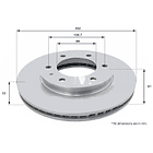 Disco Freno COMLINE ADC1263V 1
