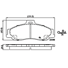 Pastillas Freno COMLINE CBP31245 2