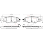 Pastillas Freno Mazda CX-5 2012-2017 Trasero 4