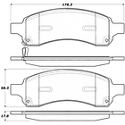 Pastillas Freno POWERSTOP 17-1691 1
