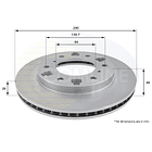 Disco Freno COMLINE ADC0359V 4