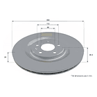 Disco Freno COMLINE ADC2963V 2