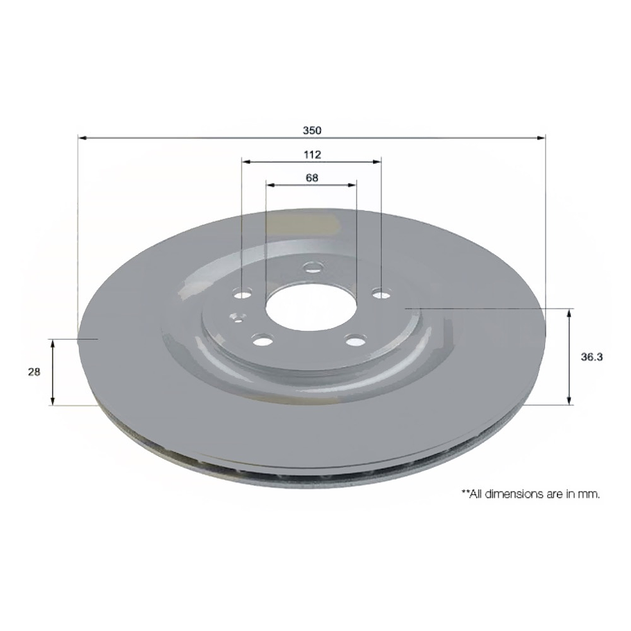 Disco Freno COMLINE ADC2963V 2
