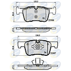 Pastillas Freno BMW 318d 2011-2019 Delantero 3