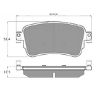Pastillas Freno ALLIED NIPPON ADB02351 2