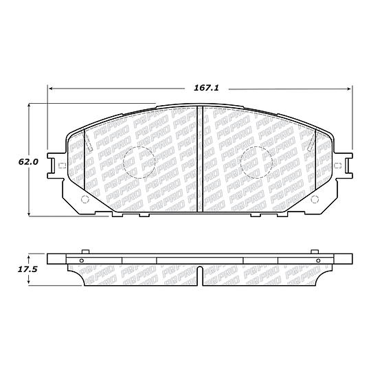 Pastillas Freno PQPRO 500.18430