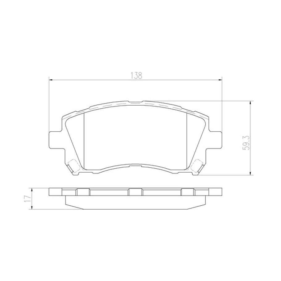 Pastillas Freno COMLINE CBP3722 2