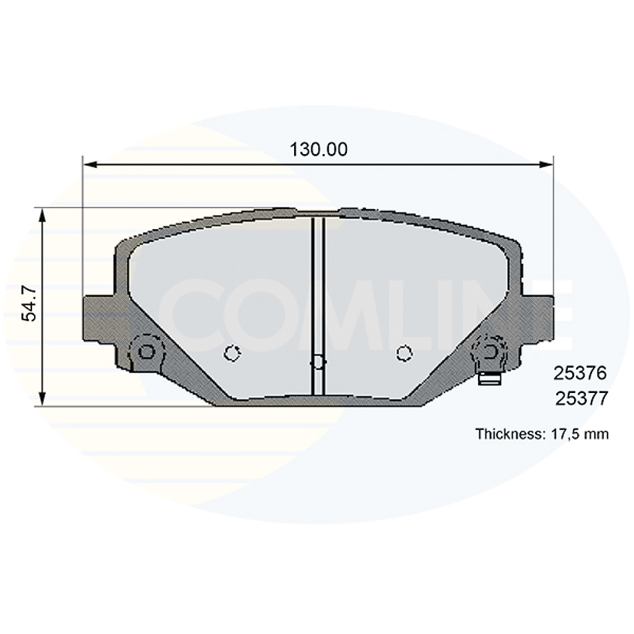 Pastillas Freno COMLINE CBP36102 2