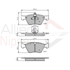 Pastillas Freno ALLIED NIPPON ADB0738 2