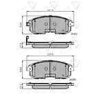 Pastillas Freno ALLIED NIPPON ADB32025 2
