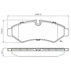 Pastillas Freno COMLINE CBP02762 1