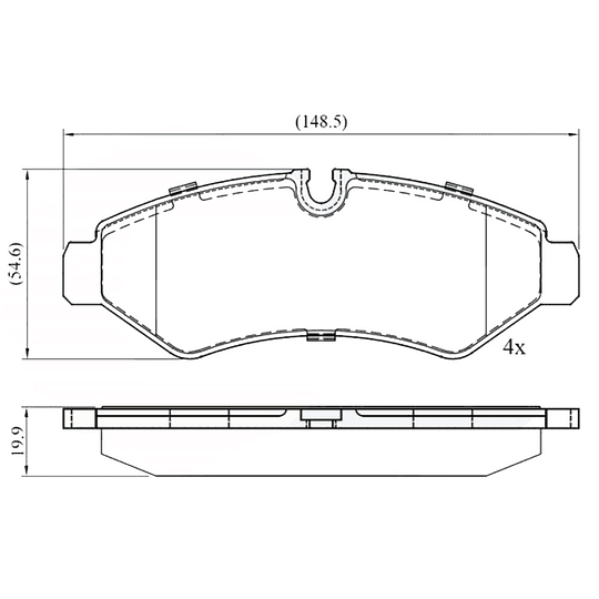 Pastillas Freno COMLINE CBP02762