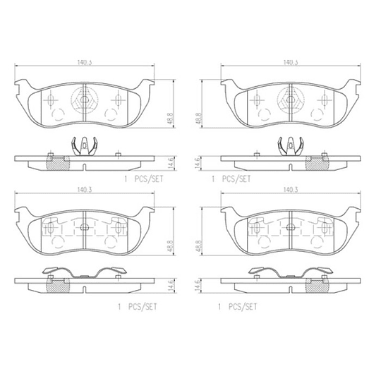 Pastillas Freno POWERSTOP 17-981