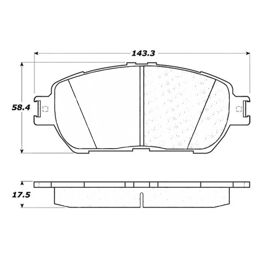 Pastillas Freno PQPRO 500.09062 2