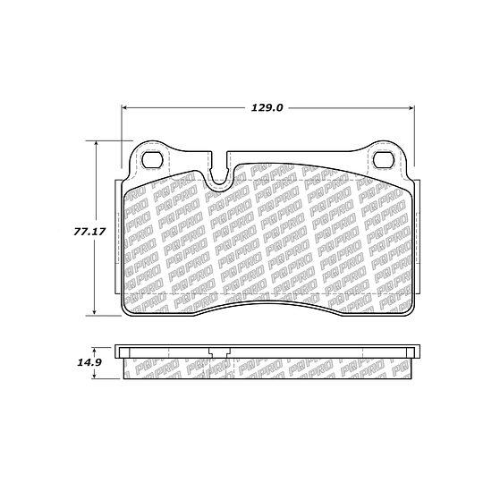 Pastillas Freno PQPRO 500.16000